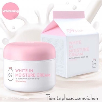 Kem dưỡng trắng da, cấp ẩm sâu G9SKIN White in Moisture