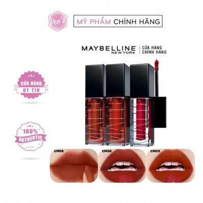 Son Kem Mịn Lì Như Nhung, Tạo Hiệu Ứng Đa Chiều Maybelline Cushion Mattes New York 6.4ml