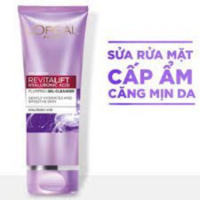 Sữa Rửa Mặt Cấp Ẩm L'oreal Revitalift Hyaluronic Acid Hydrating Gel Cleanser 100ml
