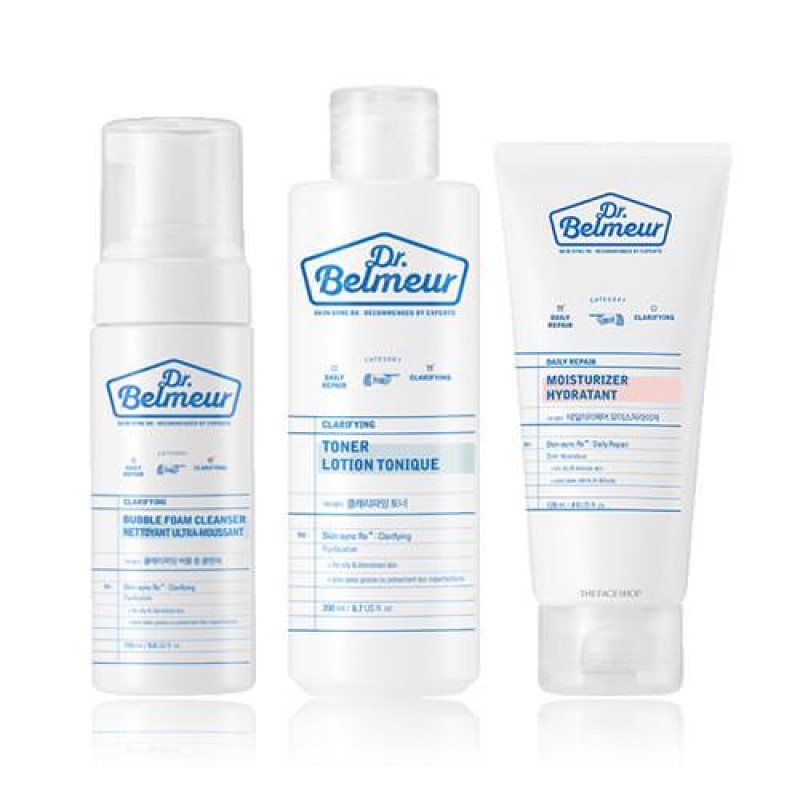 Bộ Dưỡng Da The Face Shop Trị Mụn Cho Da Dầu