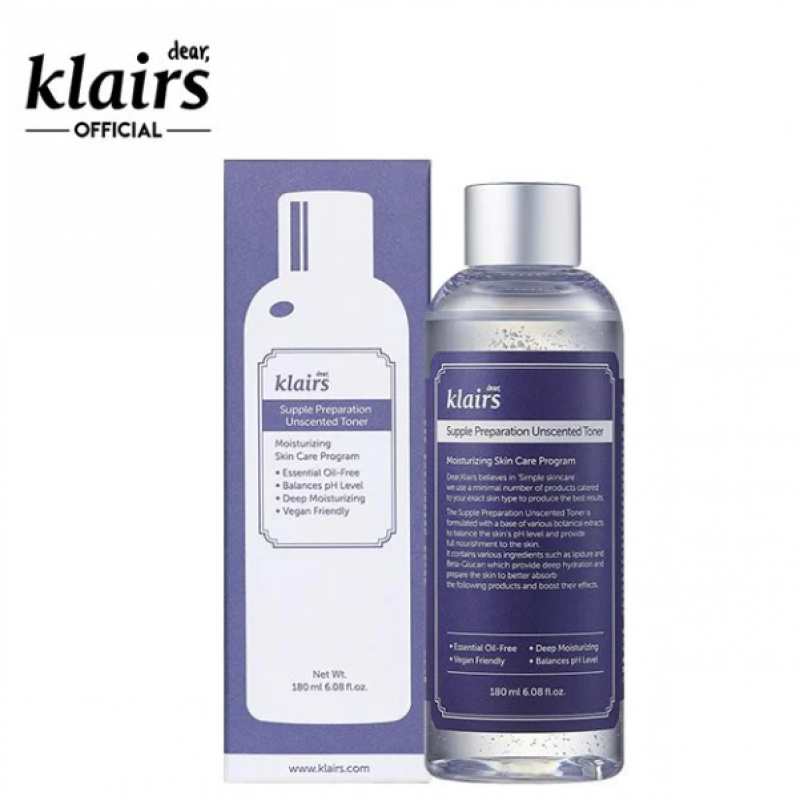 Toner Klairs Supple Preparation Unscented 